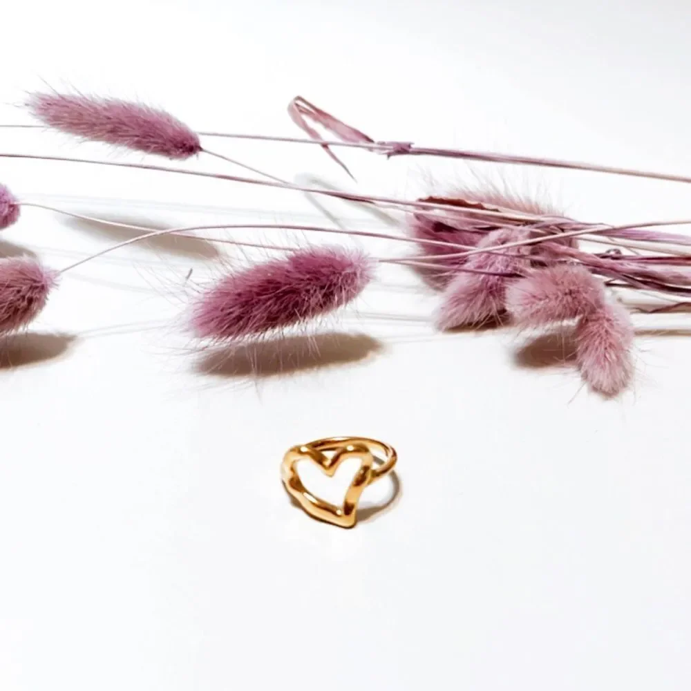 bohemian heart ring C34